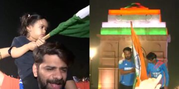 Videos: गुजरात में चैंपियन बनी टीम इंडिया, पूरे देश में मना जश्न; केरल में आतिशबाजी, बंगाल में डांस