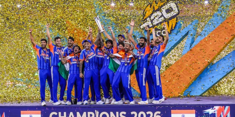 t20 world cup 2026 samson bumrah hardik dominate icc dream team see the full playing xi list