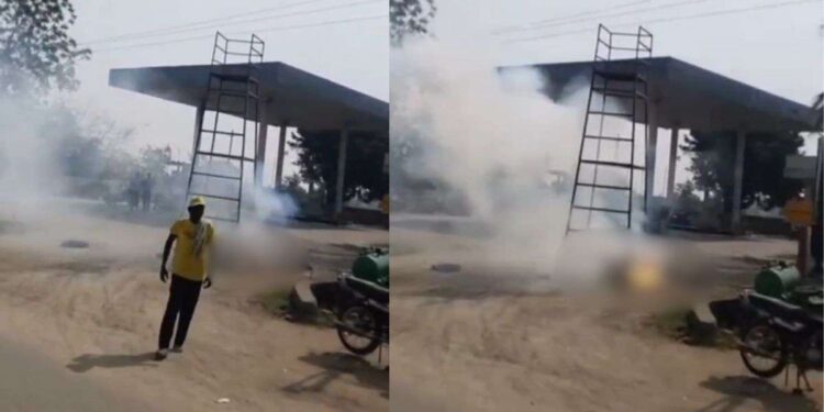 तेलंगाना में दर्दनाक हादसा, करंट लगने से दो लोग जिंदा जले; सामने आया VIDEO