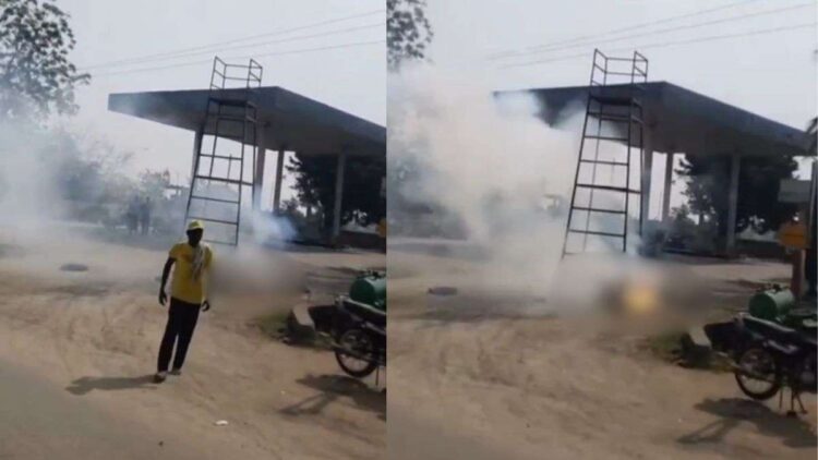 तेलंगाना में दर्दनाक हादसा, करंट लगने से दो लोग जिंदा जले; सामने आया VIDEO