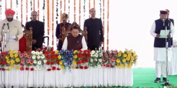 उत्तराखंड की धामी सरकार ने किया कैबिनेट विस्तार, 5 विधायकों ने ली मंत्री पद की शपथ