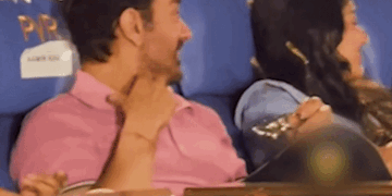 बेटे की फिल्म का गाना देख रो पड़े आमिर खान:म्यूजिकल इवेंट में दो बार नेचर्स कॉल का इशारा किया, गर्लफ्रेंड गौरी भी बेटे के साथ पहुंचीं