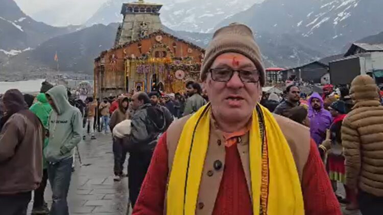केदारनाथ में श्रद्धालुओं की भारी भीड़, केदार सभा के अध्यक्ष ने किया सोशल मीडिया पर चल रही अफवाहों का खंडन