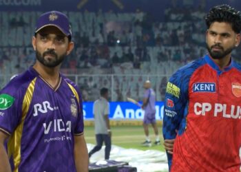 ipl 2026 kkr vs pbks playing xi eden gardens stadium ajinka rahane