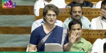 “सरकार महिला आरक्षण बिल का राजनीतिक इस्तेमाल कर रही है”, चर्चा के दौरान लोकसभा में बोलीं प्रियंका गांधी
