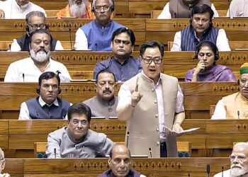 Women’s Reservation Bill LIVE Update: ‘महिलाओं का हक छीनकर जश्न मनाना घोर पाप’, रिजिजू ने विपक्ष पर बोला बड़ा हमला