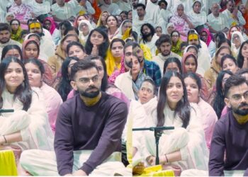 IPL 2026 के बीच पत्नी अनुष्का संग वृंदावन पहुंचे विराट कोहली, प्रेमानंद महाराज का लिया आशीर्वाद