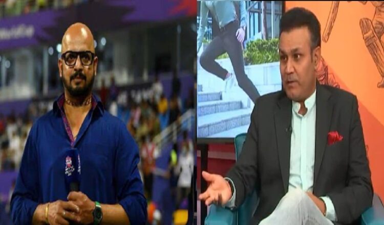 वीरेंद्र सहवाग ने कार्तिक को दी धमकी, दोनों के बीच बातचीत के बाद गर्माया माहौल