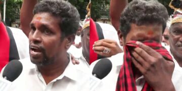 रुझानों में DMK के तीसरे नंबर पर जाने के बाद कैमरे पर रोने लगा पार्टी कार्यकर्ता, वायरल हुआ VIDEO