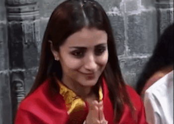 Trisha krishnan visit tripati temple at her 43rd birthday, fans linked it with thalapathy vijay’s election result