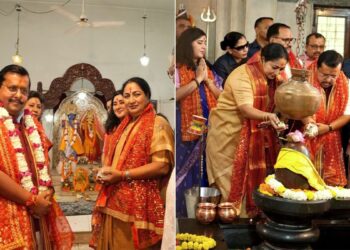 मां काली के दरबार में बंगाल विजय का जश्न, BJP अध्यक्ष नितिन नवीन और CM रेखा गुप्ता ने की पूजा-अर्चना
