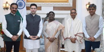 राघव चड्ढा ने राष्ट्रपति मुर्मू से की मुलाकात, आम आदमी पार्टी पर साधा निशाना
