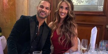 शादी के बाद अब Shikhar Dhawan ने कराया रजिस्ट्रेशन, Gurugram में पत्नी Sophie के साथ आए नजर