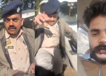 शिमला में पुलिस वाले ने टैक्सी ड्राइवर को मारी लात, VIDEO आया सामने; SSP ने किया सस्पेंड