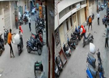 Video: मोबाइल छीनकर भाग रहे युवक की मौत, हार्ट पेसेंट था, 250 मीटर दौड़ने के बाद गिरा फिर नहीं उठा
