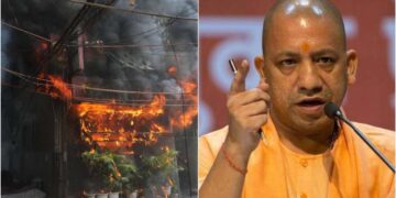 दिल्ली अग्निकांड के बाद देशभर में एक्शन तेज, सीएम योगी ने दिए सख्त आदेश, जयपुर में गिराई गई 5 मंजिला इमारत
