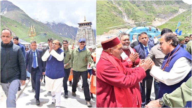 मुकेश अंबानी ने किए केदारनाथ-बद्रीनाथ के दर्शन, दोनों मंदिरों को दान में दिए 5-5 करोड़ रुपये