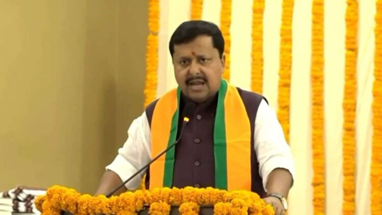 तेलंगाना राज्य कार्यकारिणी की बैठक में बीजेपी अध्यक्ष नितिन नवीन बोले- “राज्य को कांग्रेस का ATM बना दिया गया”