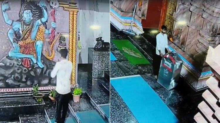पहले भगवान जगन्नाथ के सामने हाथ जोड़े, फिर दानपेटी लेकर फरार; CCTV में कैद अनोखा कांड