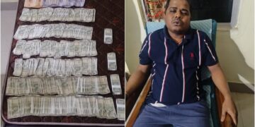 VIDEO: 2 लाख की घूस लेते पकड़े गए खनन विभाग के डिप्टी डायरेक्टर, छापेमारी में 4.90 लाख का कैश बरामद