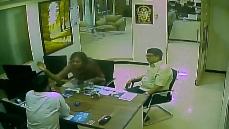 बैंक मैनेजर को थप्पड़ मारने के आरोप में एम. करुणानिधि की पोती पर केस दर्ज, घटना CCTV में कैद