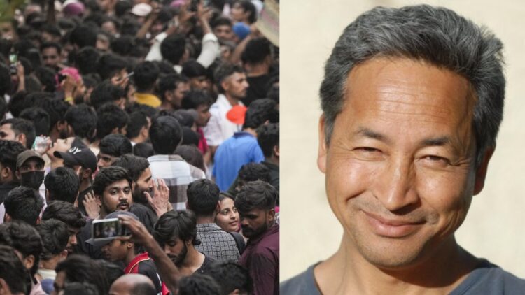 CJP का संसद मार्च, जंतर मंतर पर 10 हजार सुरक्षाकर्मी तैनात, इधर सोनम वांगचुक ने अनशन तोड़ने के रखीं शर्तें