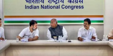 मानसून सत्र से पहले दिल्ली में कांग्रेस संसदीय दल की बड़ी बैठक, संसद सत्र की रणनीति पर हो रही चर्चा