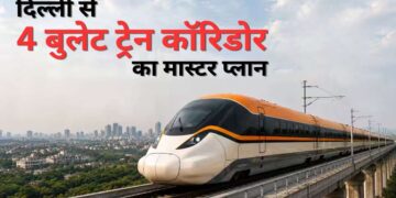 दिल्ली-NCR बनेगा बुलेट ट्रेन का सबसे बड़ा हब! केंद्र सरकार ने तैयार किया 4 हाई-स्पीड कॉरिडोर का मास्टर प्लान