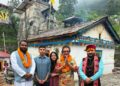 तारक मेहता के निर्माता असित मोदी त्रियुगीनारायण मंदिर पहुंचे:पुत्र के विवाह के लिए पौराणिक स्थल देखने आए, शिव-पार्वती विवाह स्थल पर की विशेष पूजा