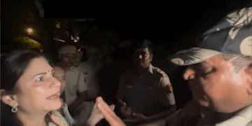 Kunika Sadanand Delhi CJP Protest Controversy