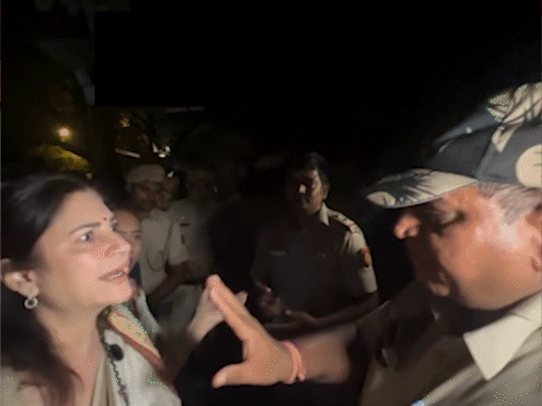 Kunika Sadanand Delhi CJP Protest Controversy