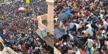 पुरी जगन्नाथ रथ यात्रा में भगदड़, दम घुटने से 1 श्रद्धालु की मौत, कई लोगों के घायल होने की आशंका-VIDEO