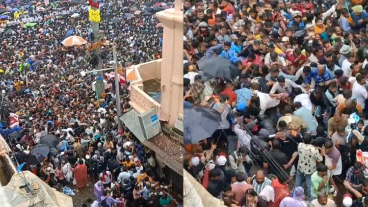 पुरी जगन्नाथ रथ यात्रा में भगदड़, दम घुटने से 1 श्रद्धालु की मौत, कई लोगों के घायल होने की आशंका-VIDEO