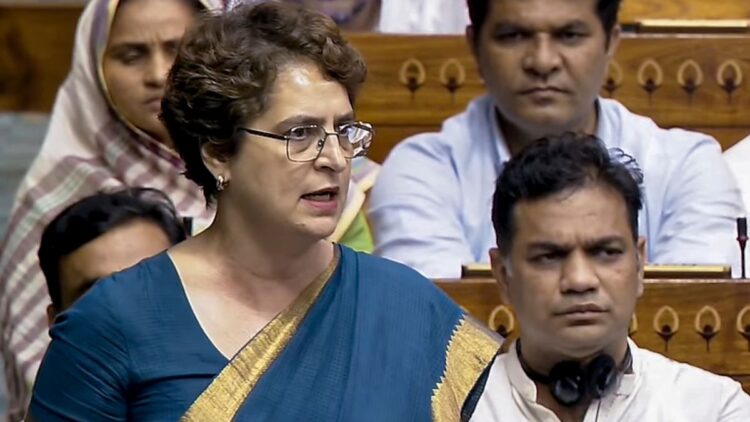 ”आप मुझ पर नाराज हो रहे हैं, थोड़ा मुस्करा लीजिए”, प्रियंका गांधी ने ऐसा क्या बोल दिया? संसद में हुआ जोरदार हंगामा