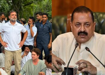 विरोध प्रदर्शन के बीच सरकार ने मानी राहुल गांधी की मांगें! केंद्रीय मंत्री जितेंद्र सिंह ने विपक्ष के नेता को दिया आश्वासन