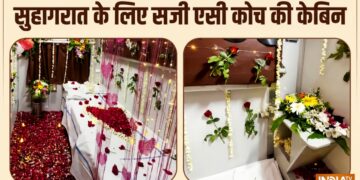 सुहागरात के लिए सजी थी ट्रेन के AC कोच की केबिन, वीडियो पर मचा बवाल, रेलवे ने TC को किया सस्पेंड