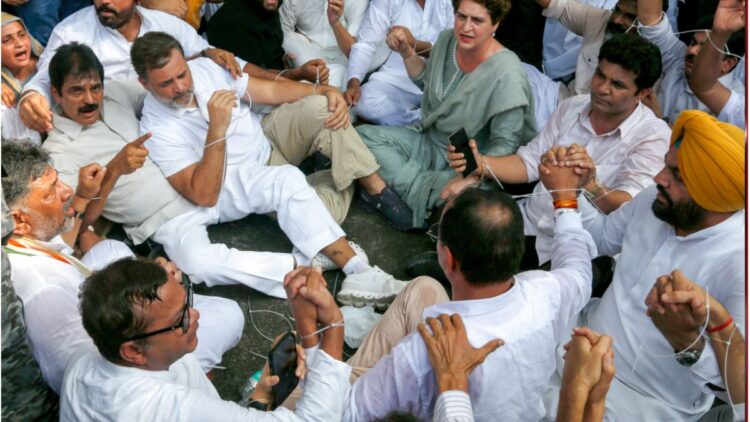 कांग्रेस की वो 5 मांगें, जिसे लेकर राहुल गांधी पीएम हाउस के बाहर धरना प्रदर्शन पर अड़े