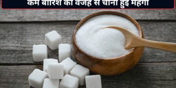 चीनी के दाम में अचानक आई तेजी! जून में कम बारिश की वजह से रेट 6-7% तक चढ़े