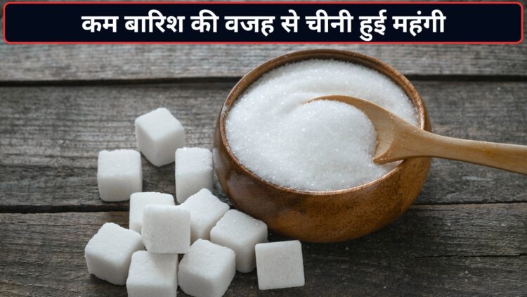 चीनी के दाम में अचानक आई तेजी! जून में कम बारिश की वजह से रेट 6-7% तक चढ़े