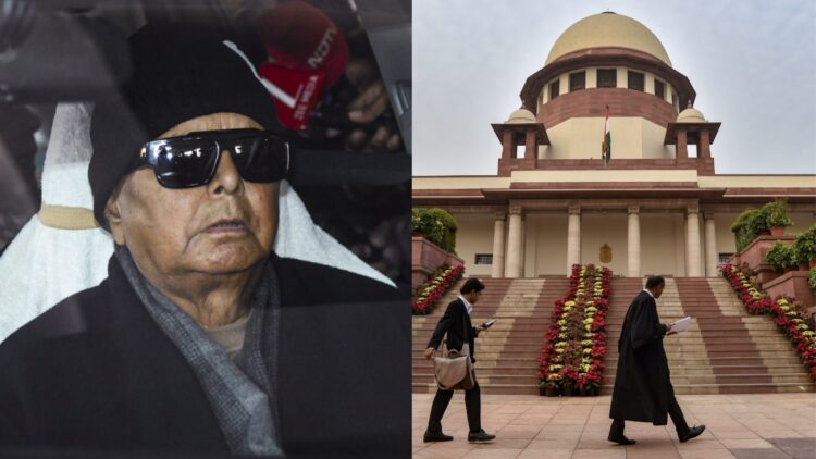 देवघर चारा घोटाला मामले में लालू यादव को बड़ी राहत, सुप्रीम कोर्ट ने जमानत रद्द करने से किया इंकार