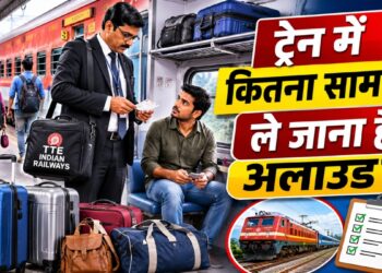 1st AC, 2nd AC, 3rd AC और स्लीपर में कितना सामान ले जा सकते हैं? सफर करने से पहले जान लें ये बात, वरना देना पड़ेगा जुर्माना!