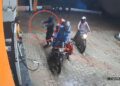 बंदूक की नोक पर पेट्रोल पंप पर लूट, नकदी लेकर भागे बाइक सवार बदमाश, CCTV फुटेज आया सामने