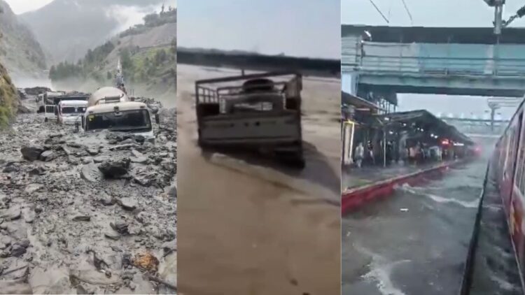 देशभर में मूसलाधार बारिश और बाढ़ से हाहाकार, इन 10 Videos में देखें कहां-कैसे हैं हालात