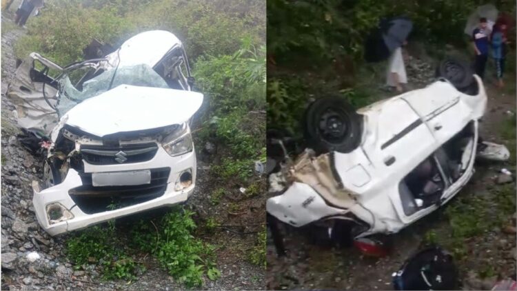 हिमाचल प्रदेश से आई दर्दनाक हादसे की खबर, चंबा में गहरी खाई में कार गिरने से 5 लोगों की मौत