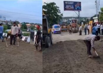 धामी सरकार की त्वरित कार्रवाई, 12 घंटे में नंदा की चौकी की क्षतिग्रस्त सड़क बहाल, रिकॉर्ड समय में किया गया दुरुस्त
