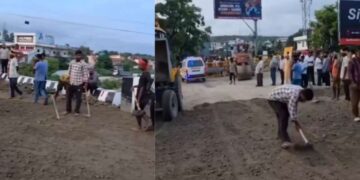 धामी सरकार की त्वरित कार्रवाई, 12 घंटे में नंदा की चौकी की क्षतिग्रस्त सड़क बहाल, रिकॉर्ड समय में किया गया दुरुस्त