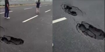 2 महीने में ही खराब हो गया दिल्ली–देहरादून एक्सप्रेसवे, सड़क पर हुए बड़े-बड़े गड्ढे, वीडियो वायरल