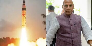 भारत ने किया अग्नि-4 बैलिस्टिक मिसाइल का सफल परीक्षण, रक्षा मंत्री राजनाथ सिंह ने भी दी बधाई