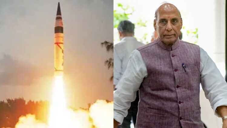 भारत ने किया अग्नि-4 बैलिस्टिक मिसाइल का सफल परीक्षण, रक्षा मंत्री राजनाथ सिंह ने भी दी बधाई