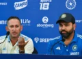 uproar within bcci over rohit sharma future chief selector ajit agarkar position in jeopardy